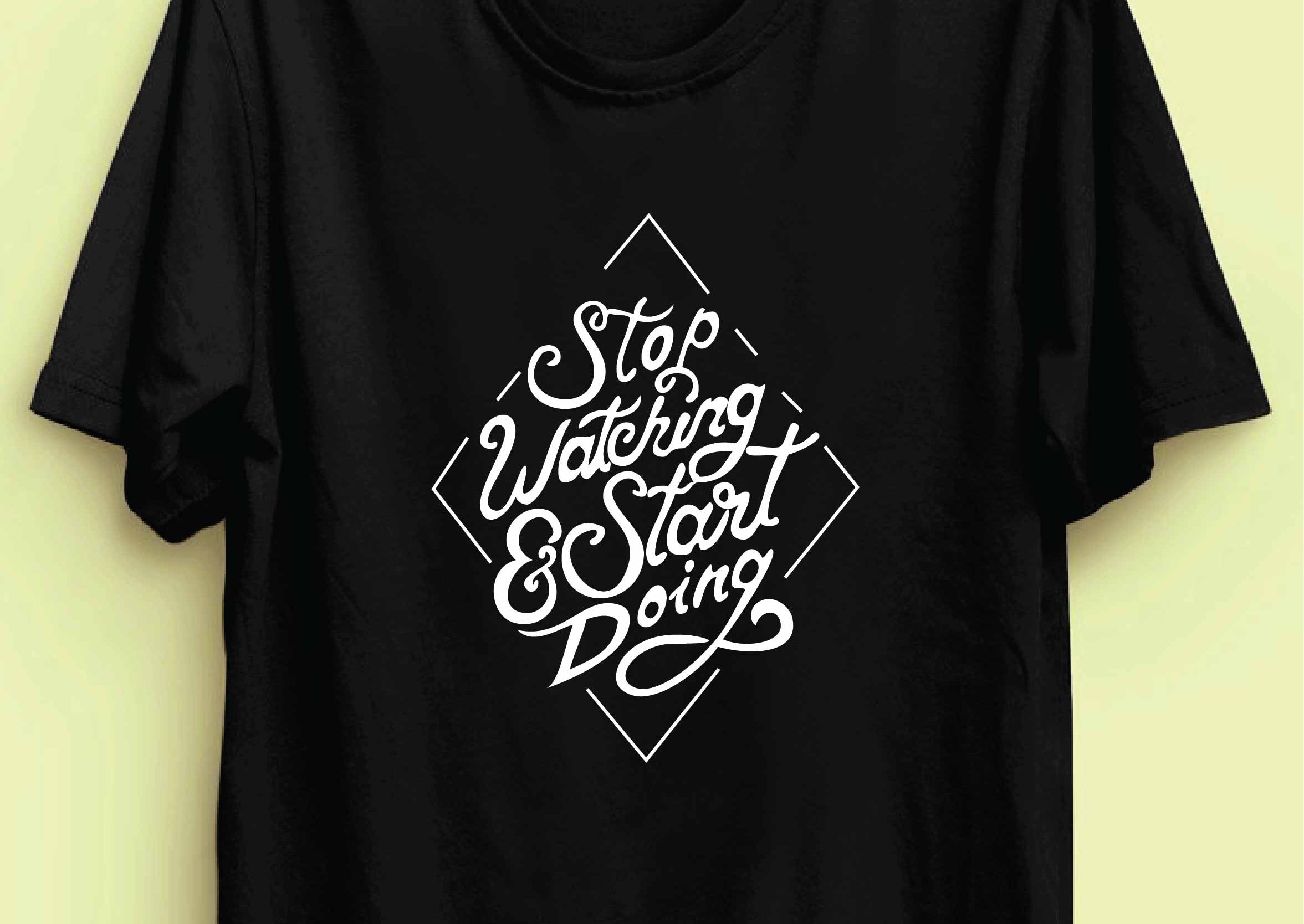 Stop Watching Start Doing Reactr Tshirts For Men - Eyewearlabs