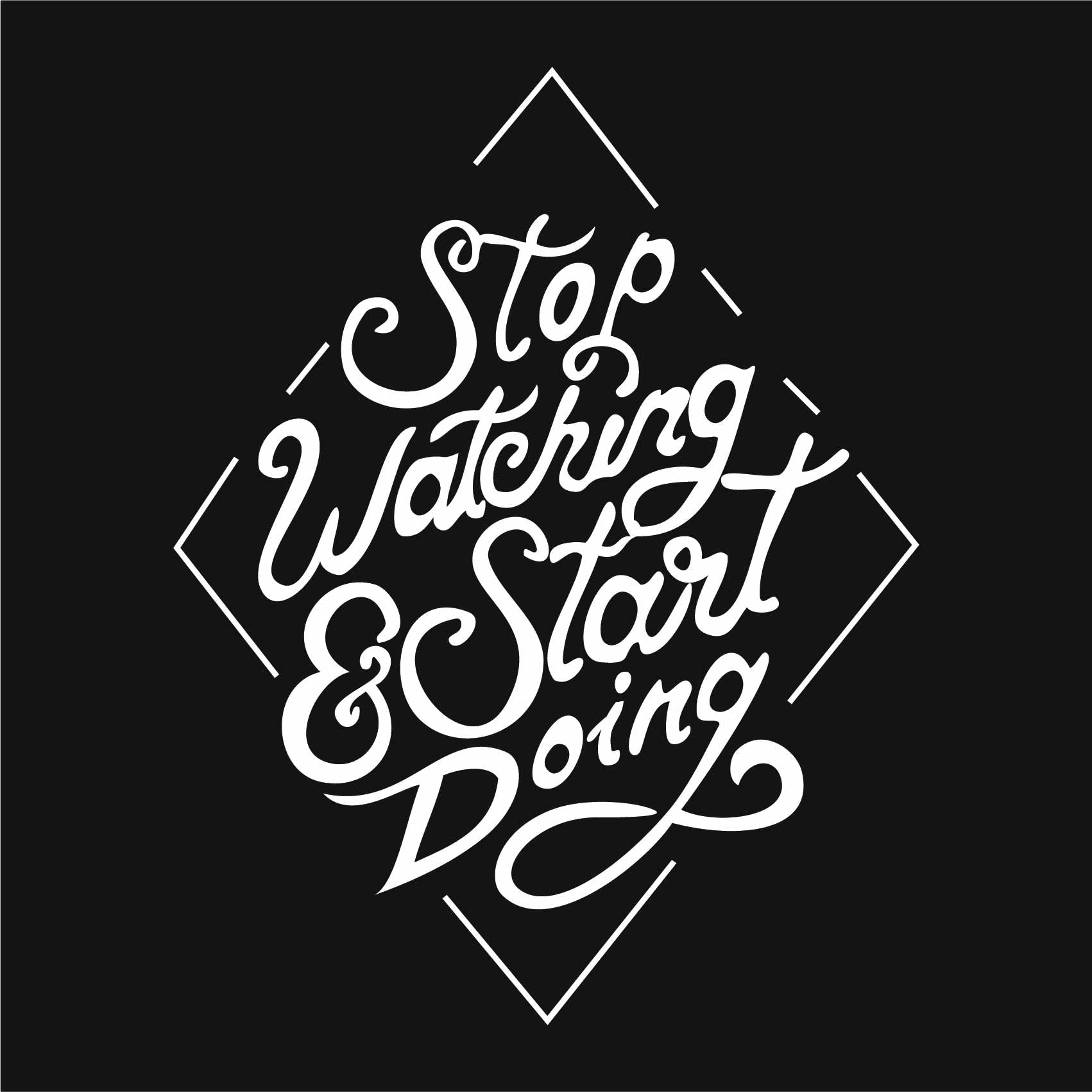 Stop Watching Start Doing Reactr Tshirts For Men - Eyewearlabs