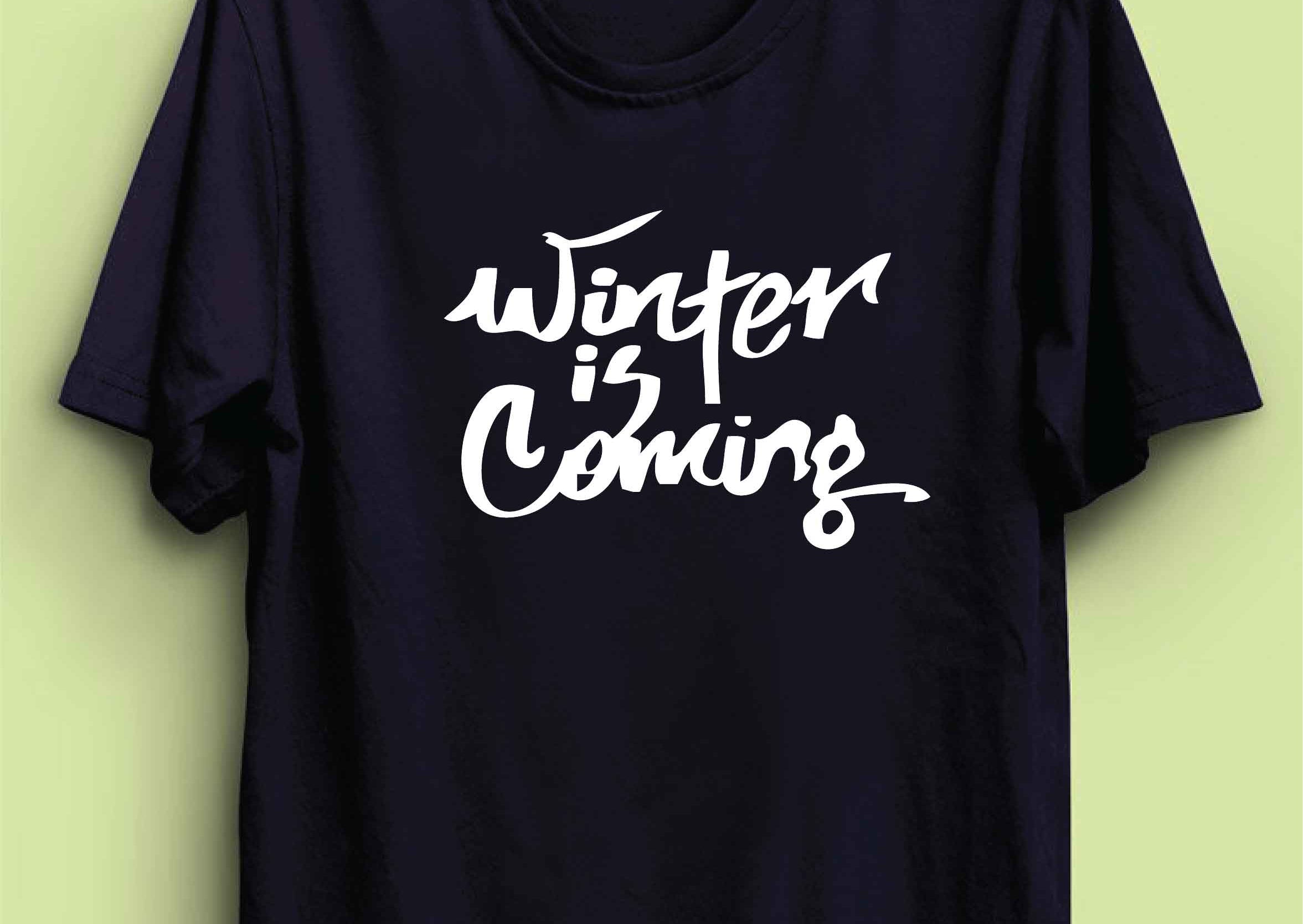 Winter Is Coming Reactr Tshirts For Men - Eyewearlabs