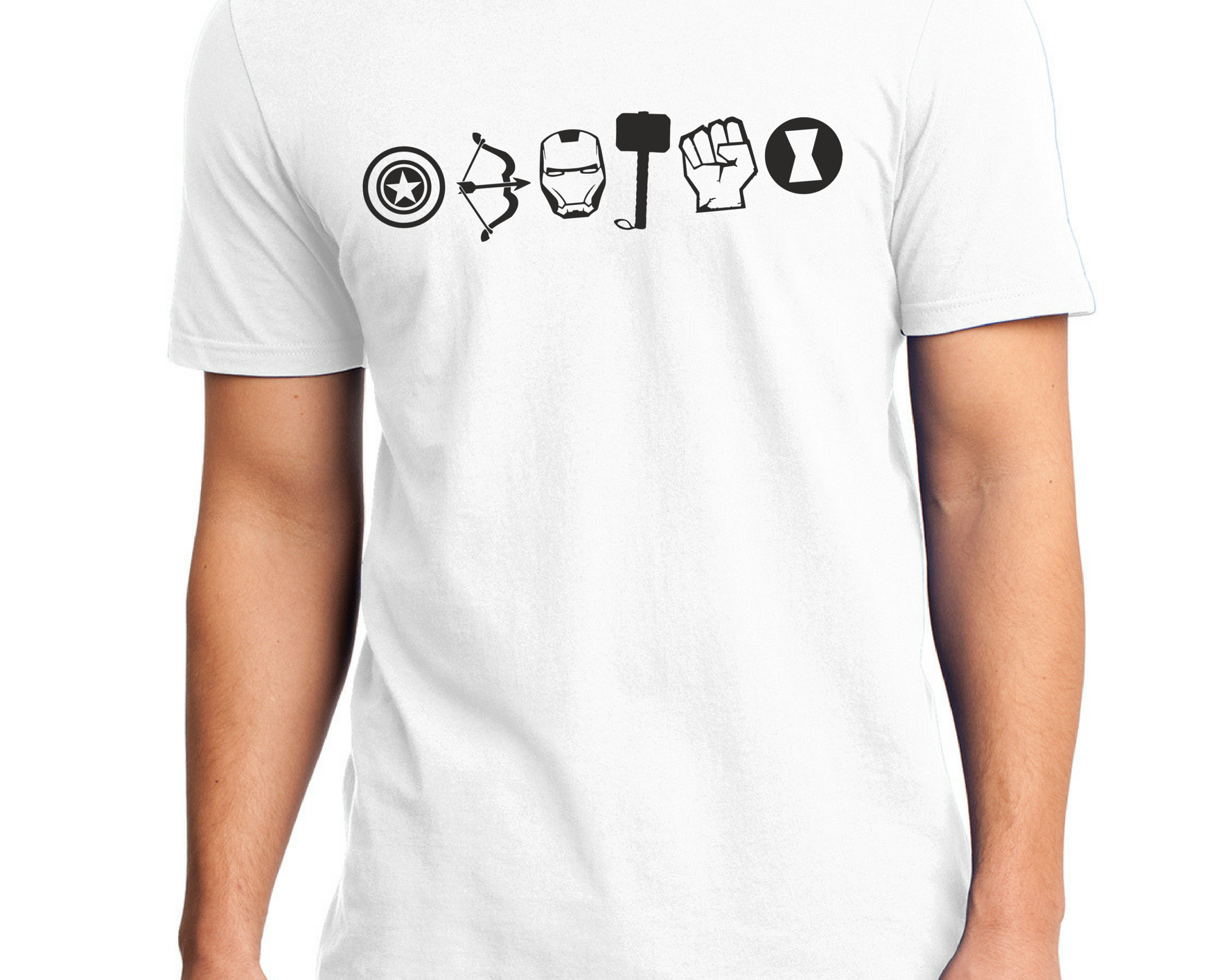 Avengers The Mightiest Heroes Reactr Tshirts For Men - Eyewearlabs