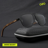 Legend Wood Black Power Sunglasses