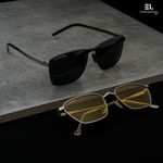 Silver Surfer & Andrew Yellow - Set of 2 Couple Sunglasses - Eyewearlabs