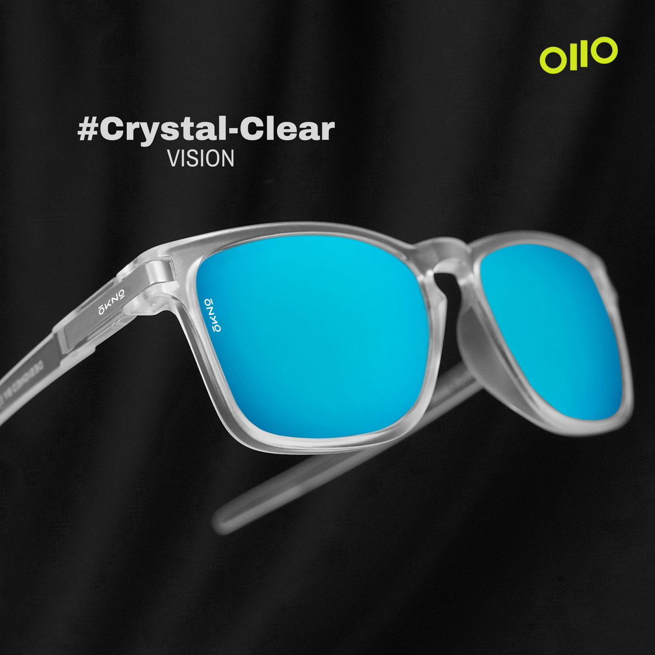 Buy Classic Crystal Blue Sunglasses for Men Online at Eyewearlabs