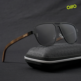 Legend Wood Black Power Sunglasses