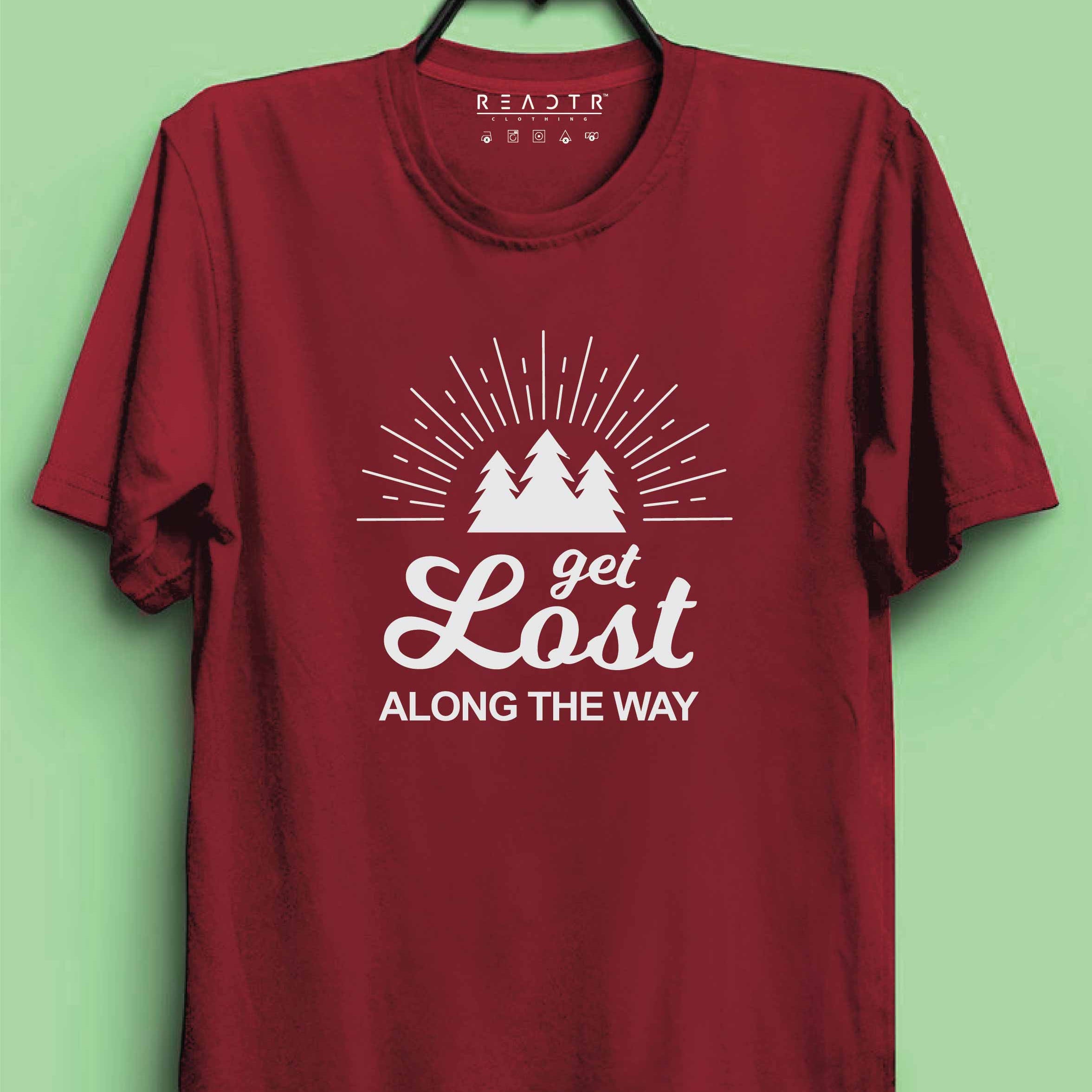 Get Lost Along The Way Reactr Tshirts For Men - Eyewearlabs