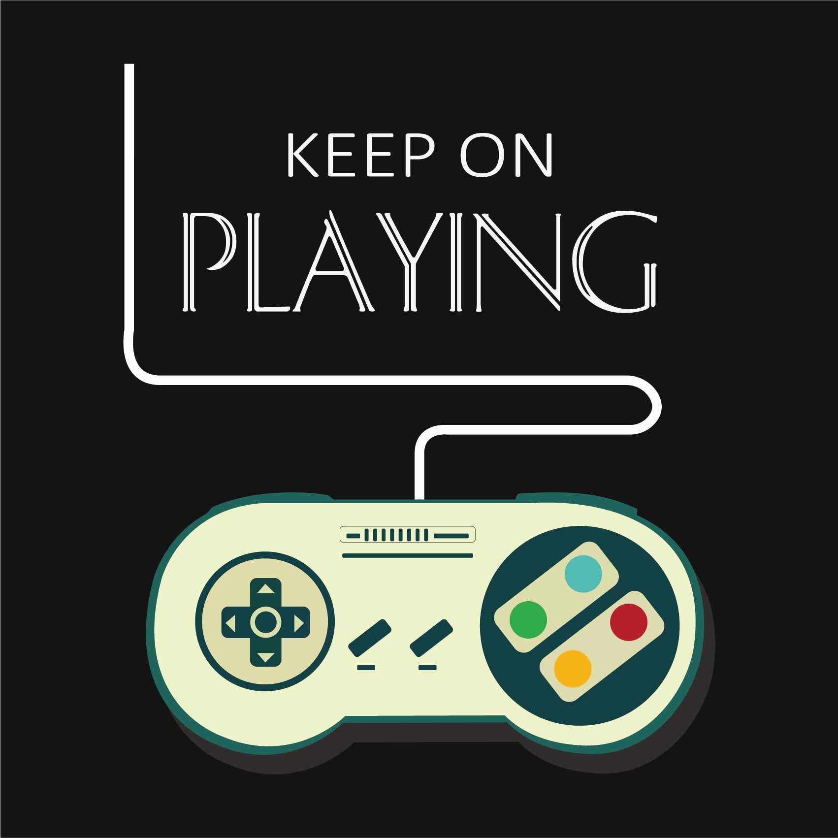 Keep On Playing Reactr Tshirts For Men - Eyewearlabs