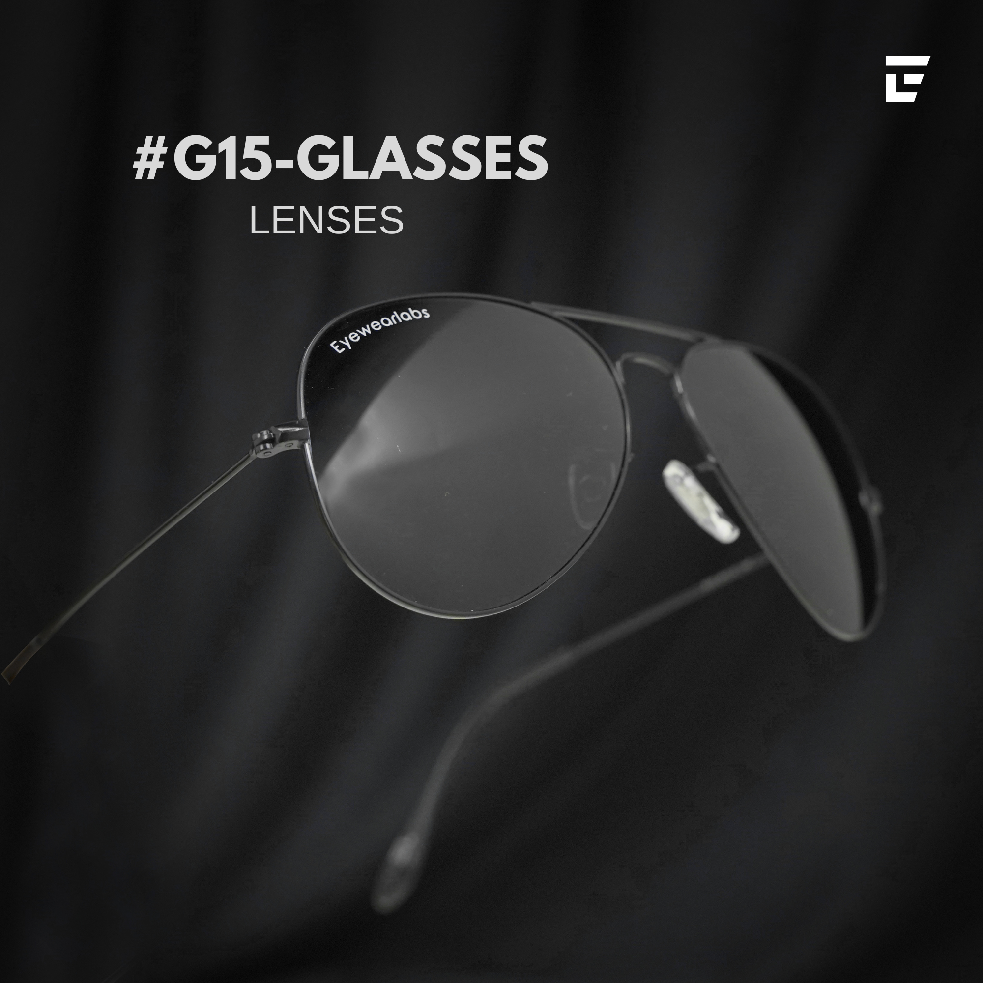 Buy Raider Black Full Frame Pilot Medium Size Eyewearlabs