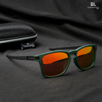 Olive Green Mirror Eyewearlabs Power Sunglasses - Eyewearlabs