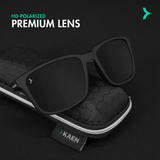 Myles Matte Grey Power Sunglasses