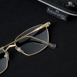Andrew Black Gold Prescription Lens - Eyewearlabs