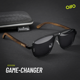 Legend Wood Black Power Sunglasses