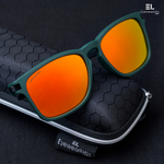 Olive Green Mirror Eyewearlabs Power Sunglasses - Eyewearlabs