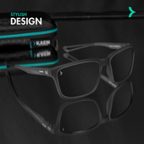 Myles Crystal Grey Power Sunglasses