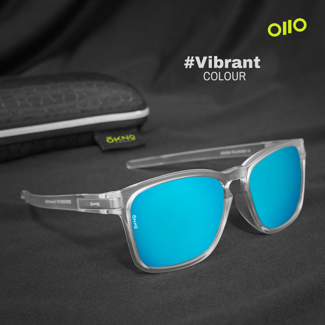 Buy Classic Crystal Blue Sunglasses for Men Online at Eyewearlabs