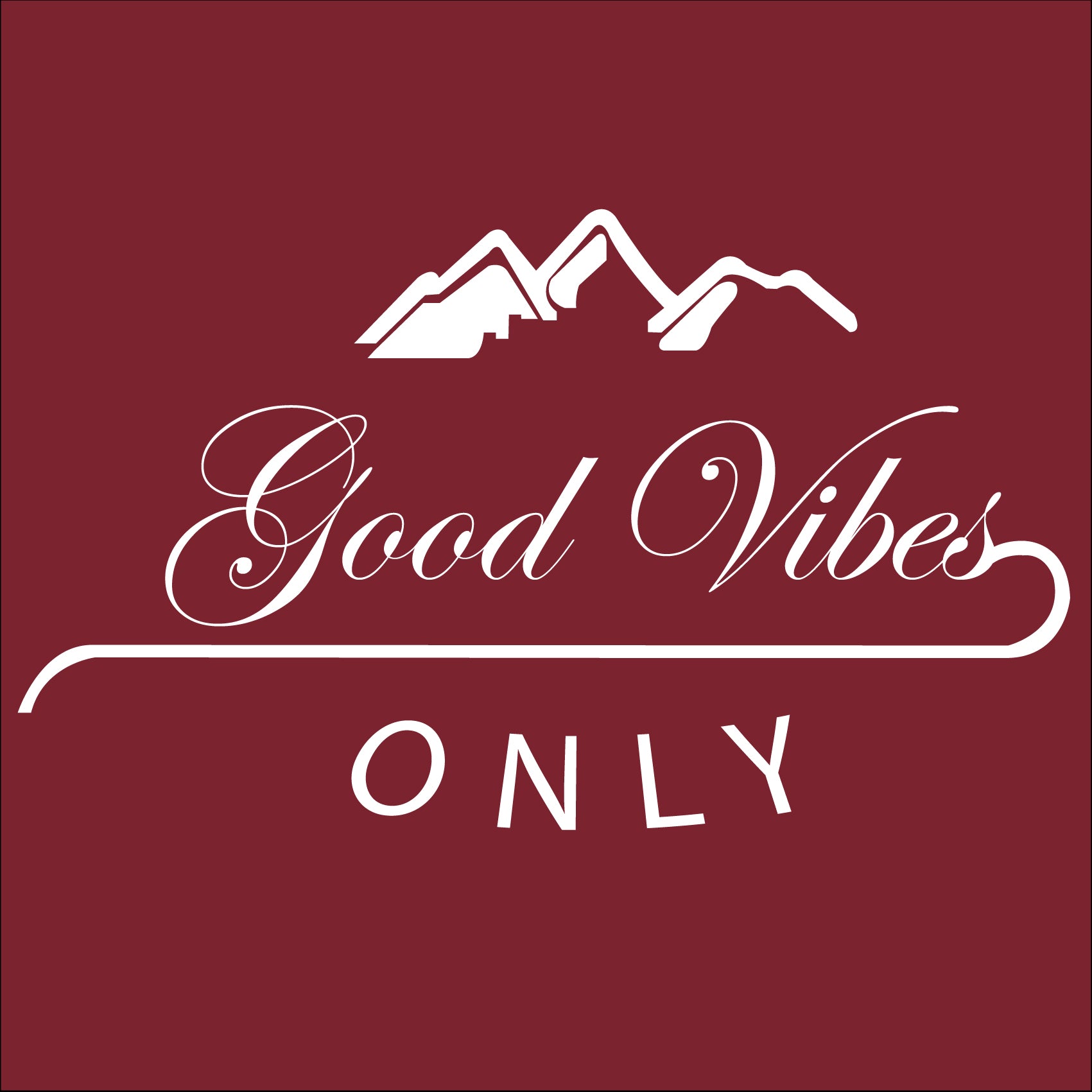 Good Vibes Only Reactr Tshirts For Men - Eyewearlabs