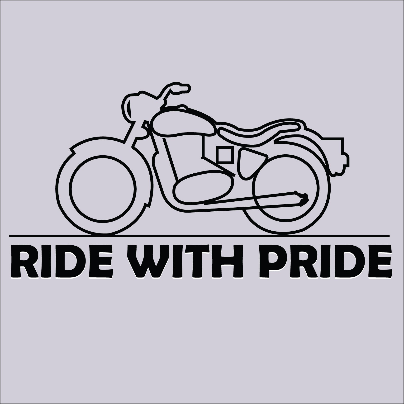 Ride With Pride Reactr Tshirts For Men - Eyewearlabs