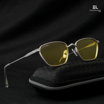 Andrew Yellow & Andrew Black Gold - Set of 2 Couple Sunglasses - Eyewearlabs