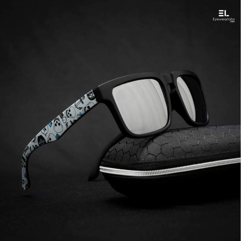 Batman Silver Mirror Eyewear - Eyewearlabs