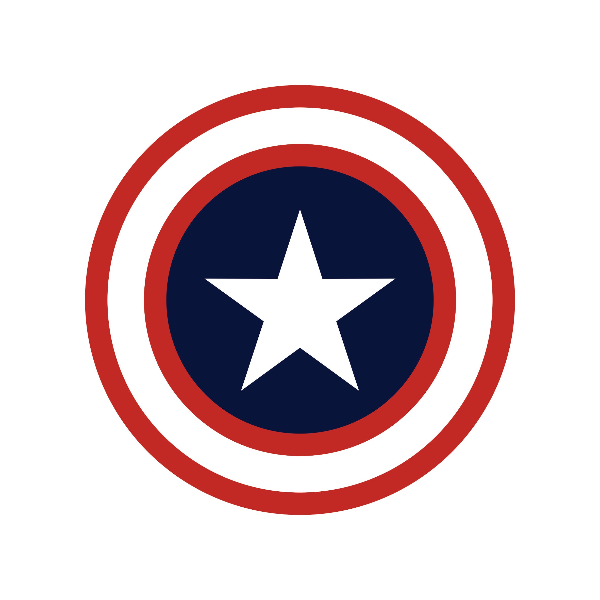 Captain America Shield Reactr Tshirts For Men - Eyewearlabs