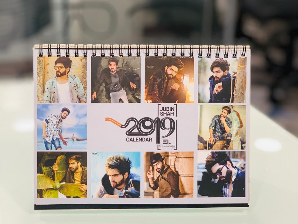 Jubin Shah Calendar 2019 - Eyewearlabs
