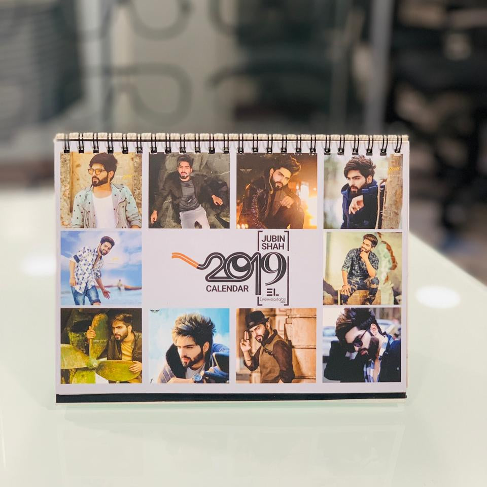 Jubin Shah Calendar 2019 - Eyewearlabs