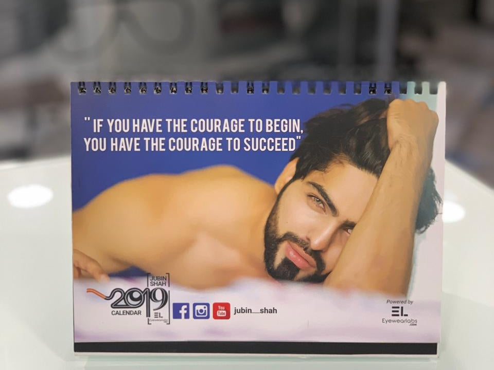 Jubin Shah Calendar 2019 - Eyewearlabs