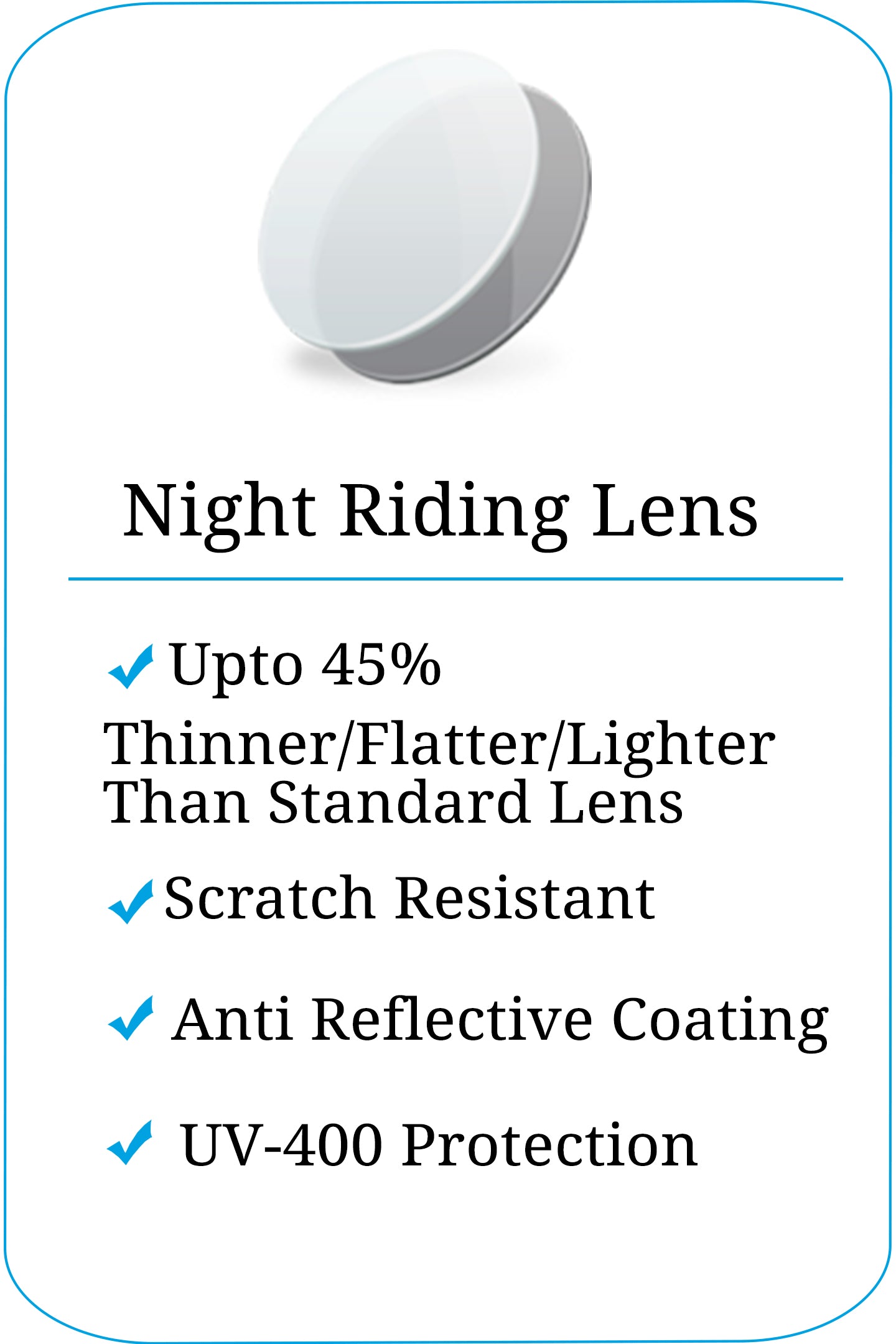 Night Driving Lens - Eyewearlabs