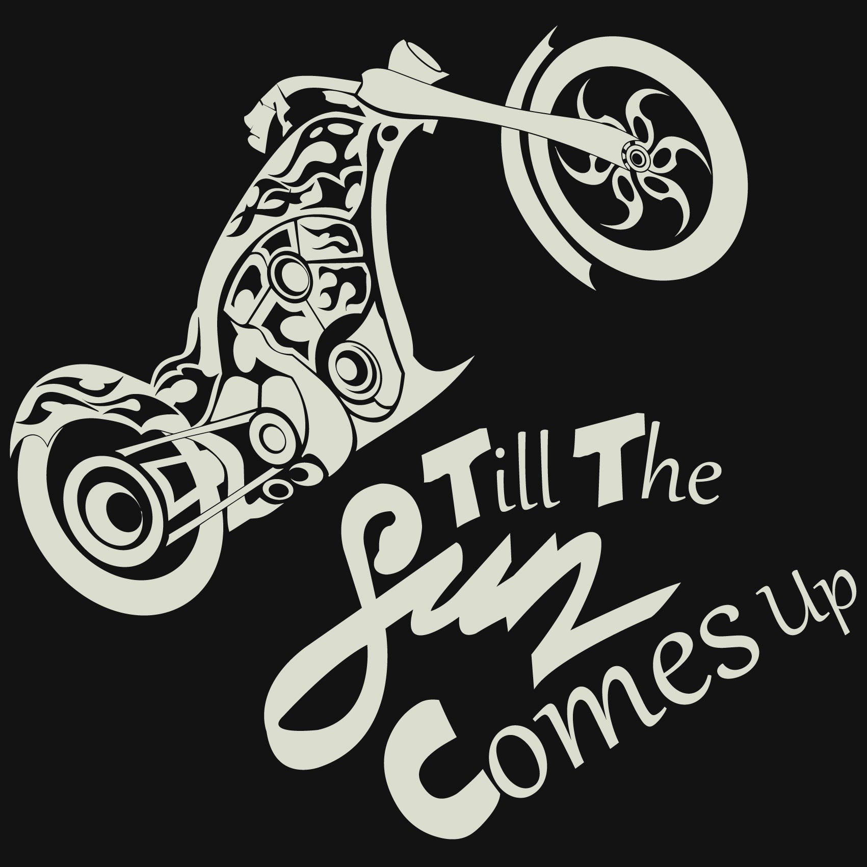 Till The Sun Comes Up Reactr Tshirts For Men - Eyewearlabs