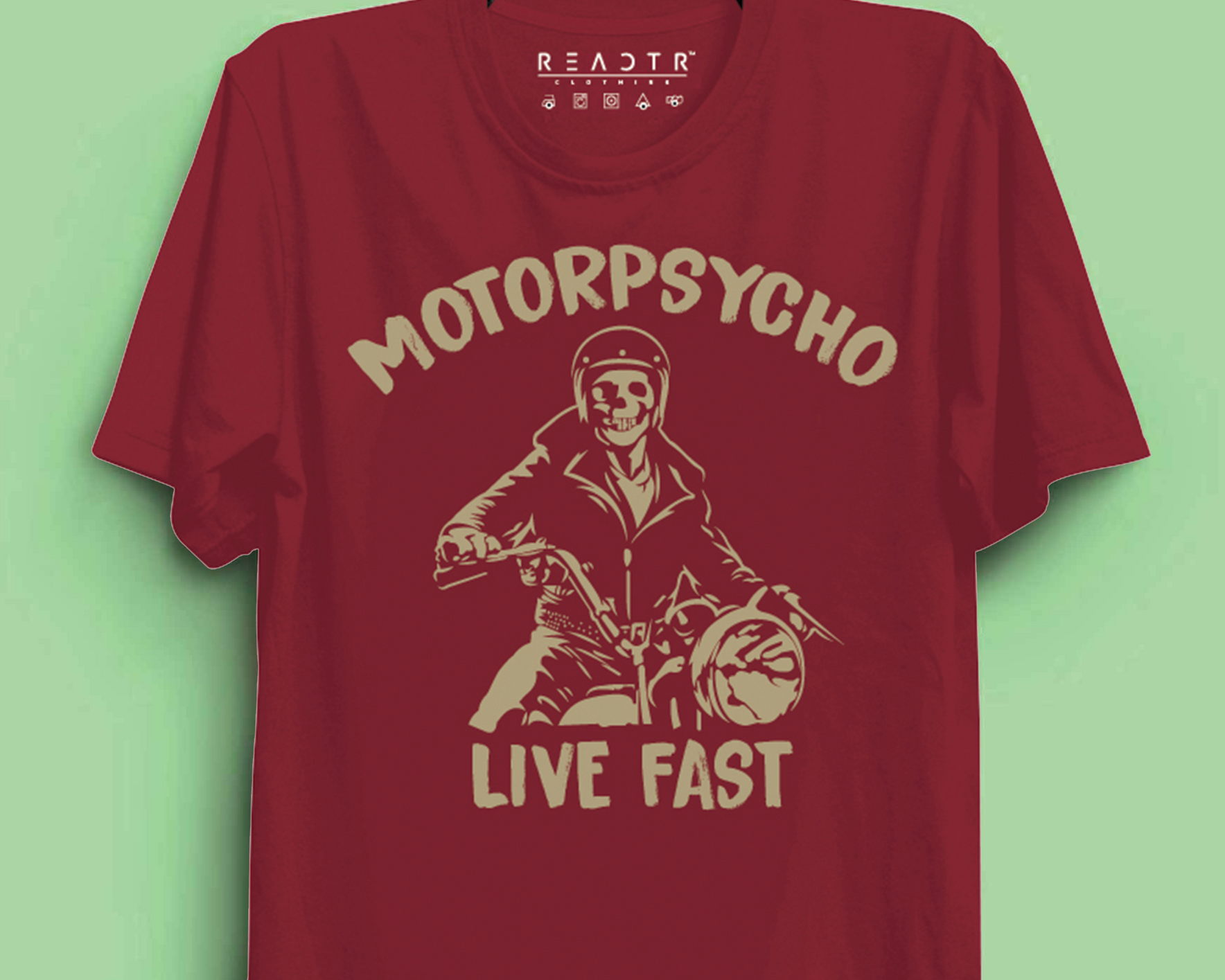 Motorpsycho Reactr Tshirts For Men - Eyewearlabs