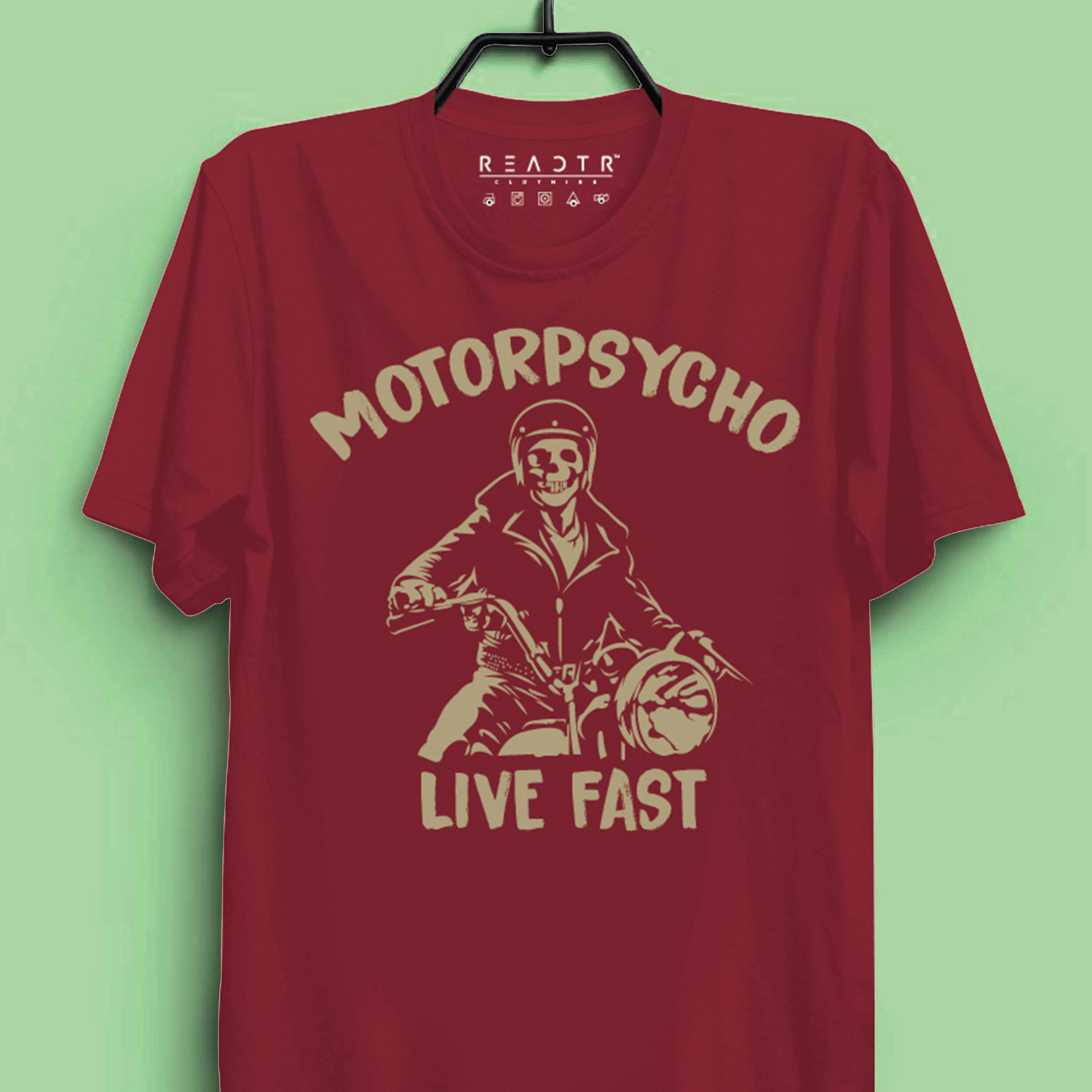 Motorpsycho Reactr Tshirts For Men - Eyewearlabs