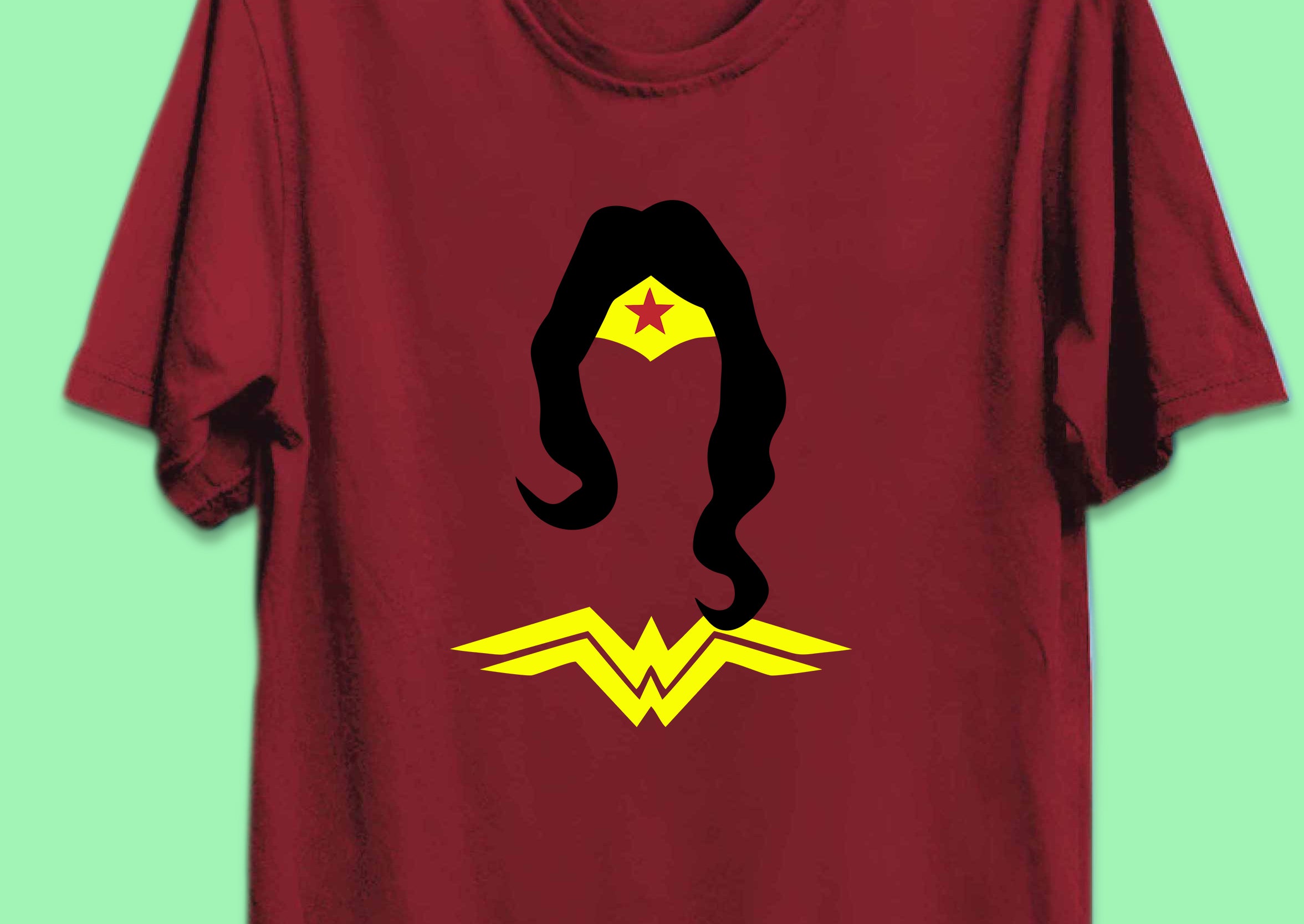 Wonder Woman Reactr Tshirts For Men - Eyewearlabs