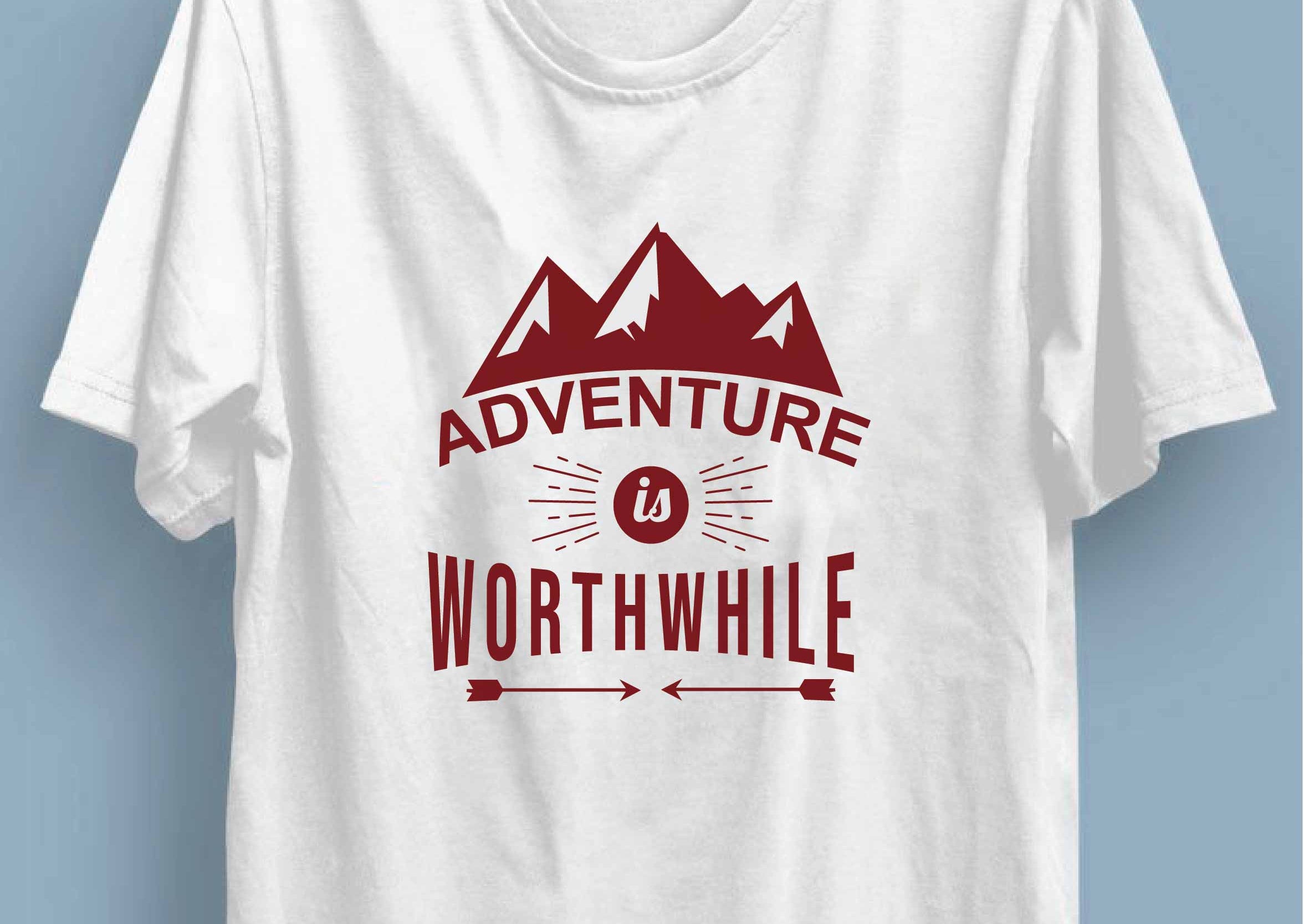 Adventure Is Worthwhile Reactr Tshirts For Men - Eyewearlabs