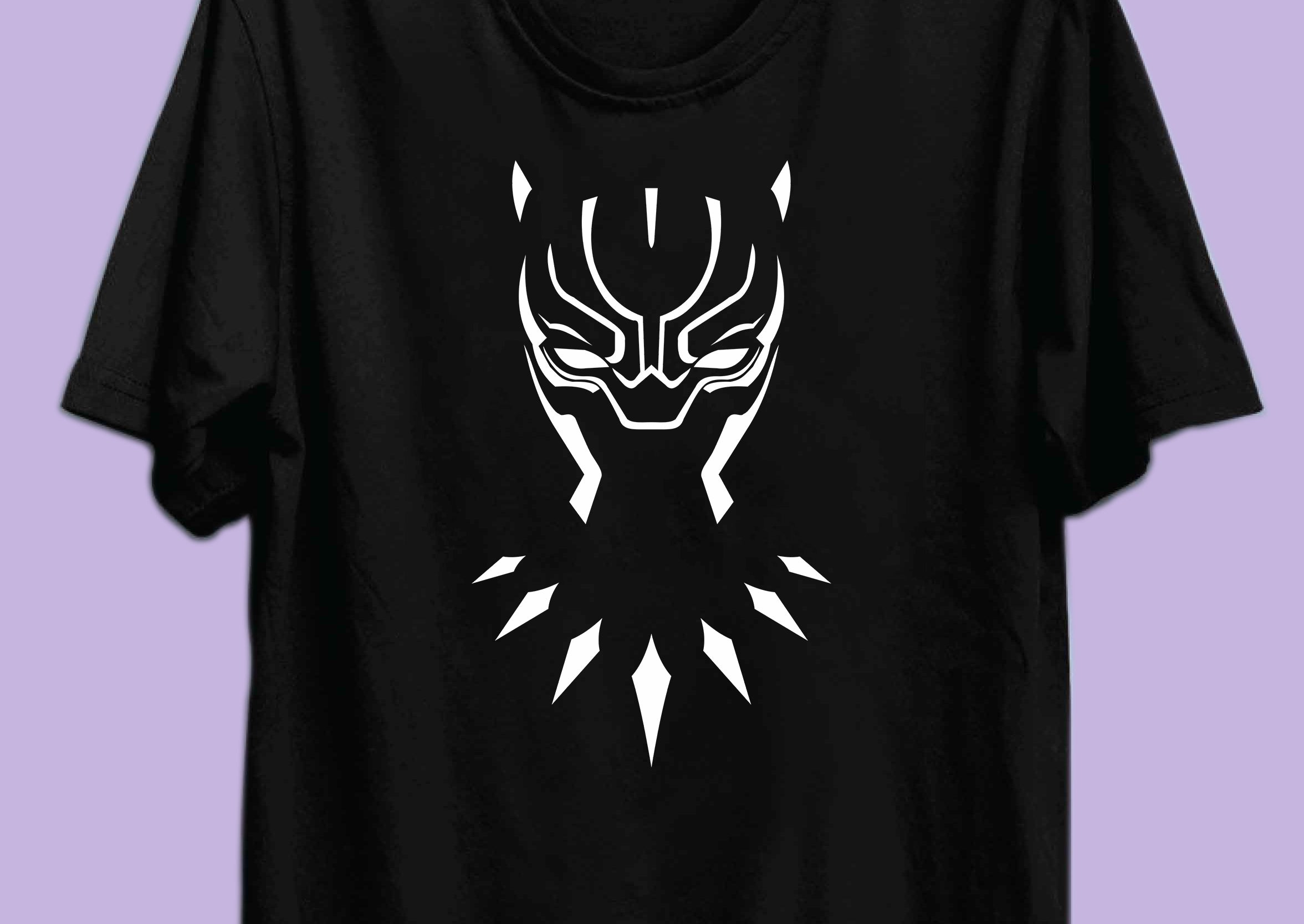 Black Panther Reactr Tshirts For Men - Eyewearlabs