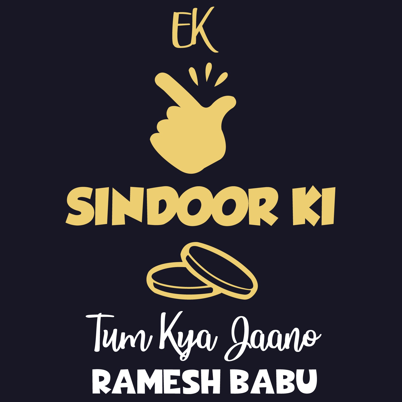 Ek Chutki Sindoor Reactr Tshirts For Men - Eyewearlabs