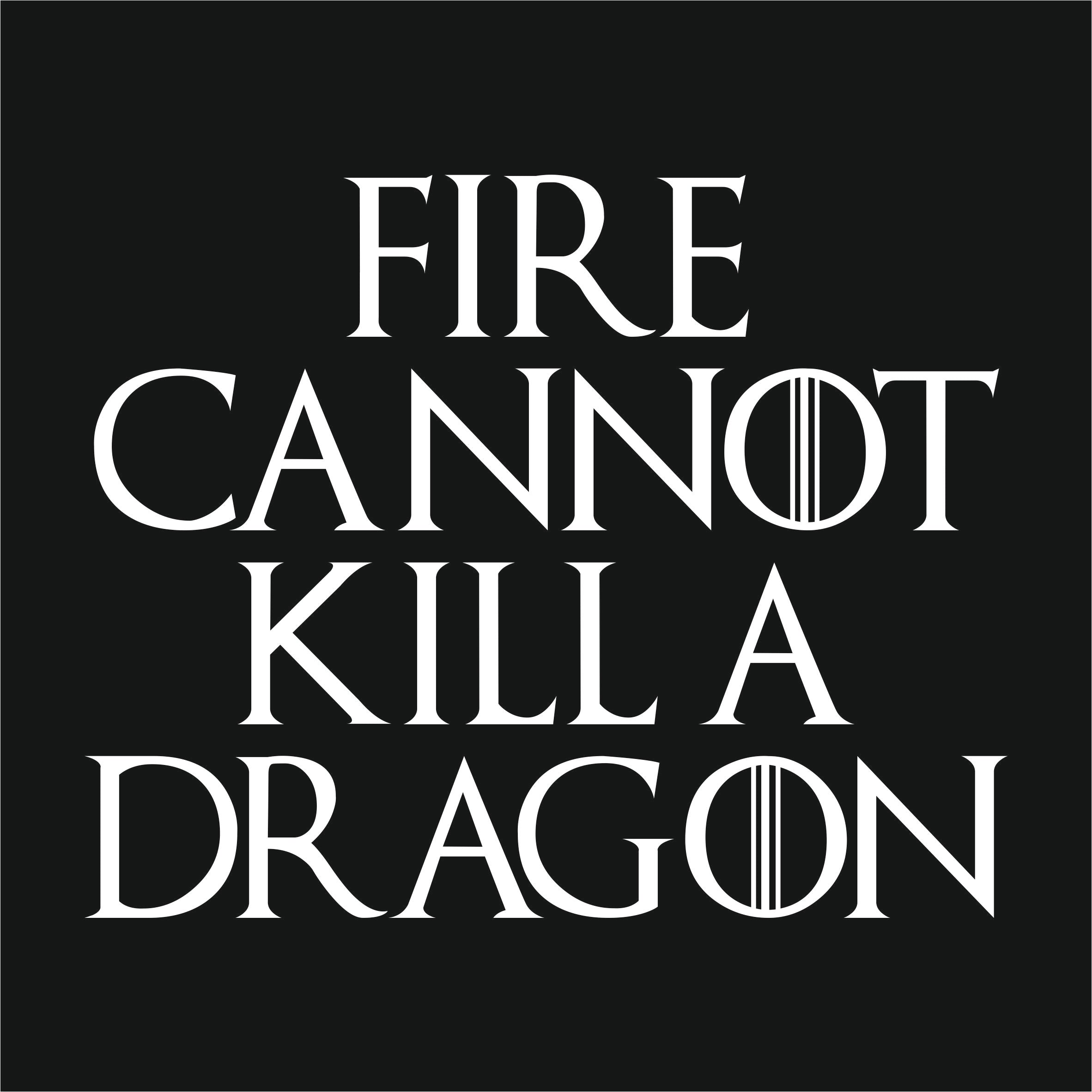 Fire Cannot Kill A Dragon GOT Reactr Tshirts For Men - Eyewearlabs