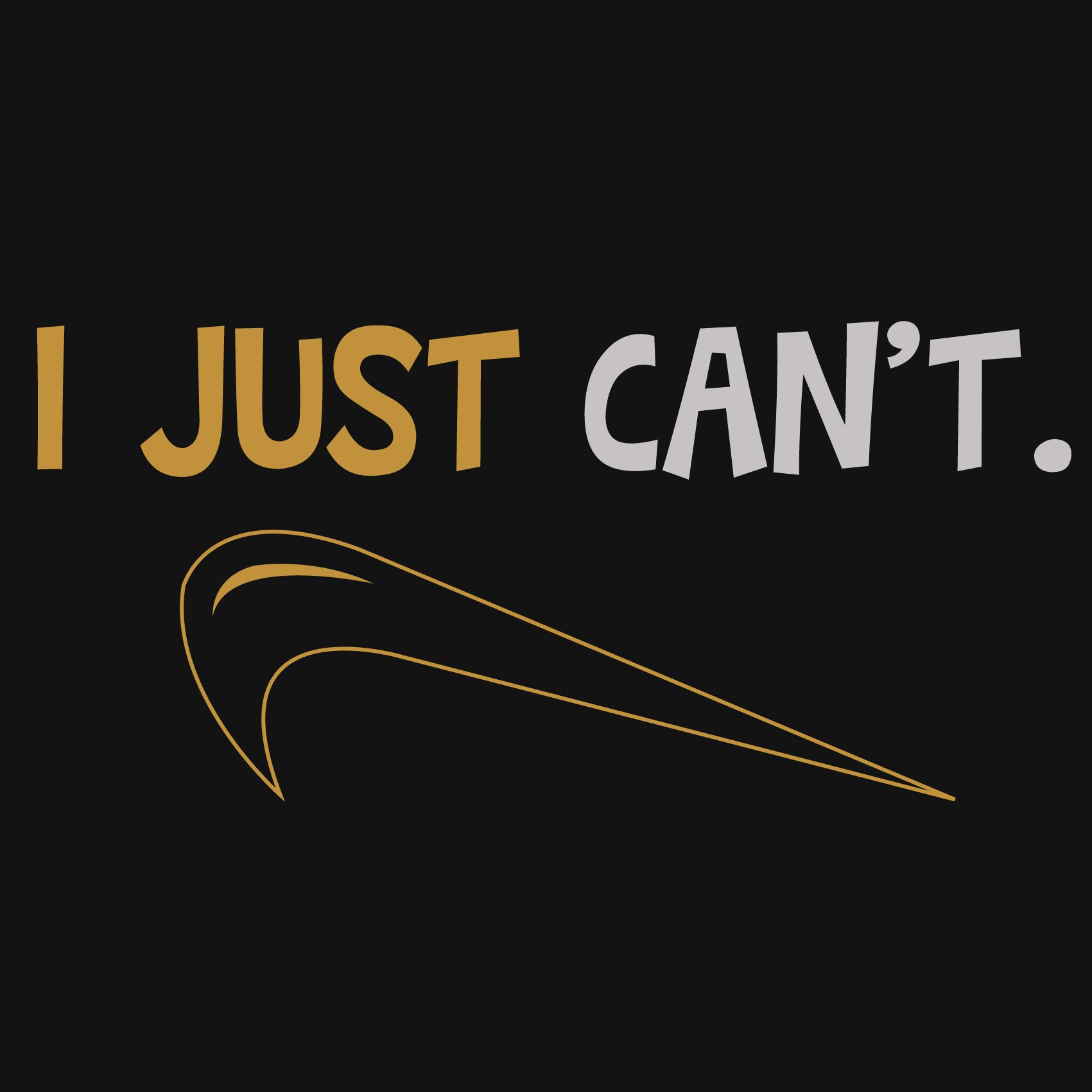 I Just Can't Reactr Tshirts For Men - Eyewearlabs
