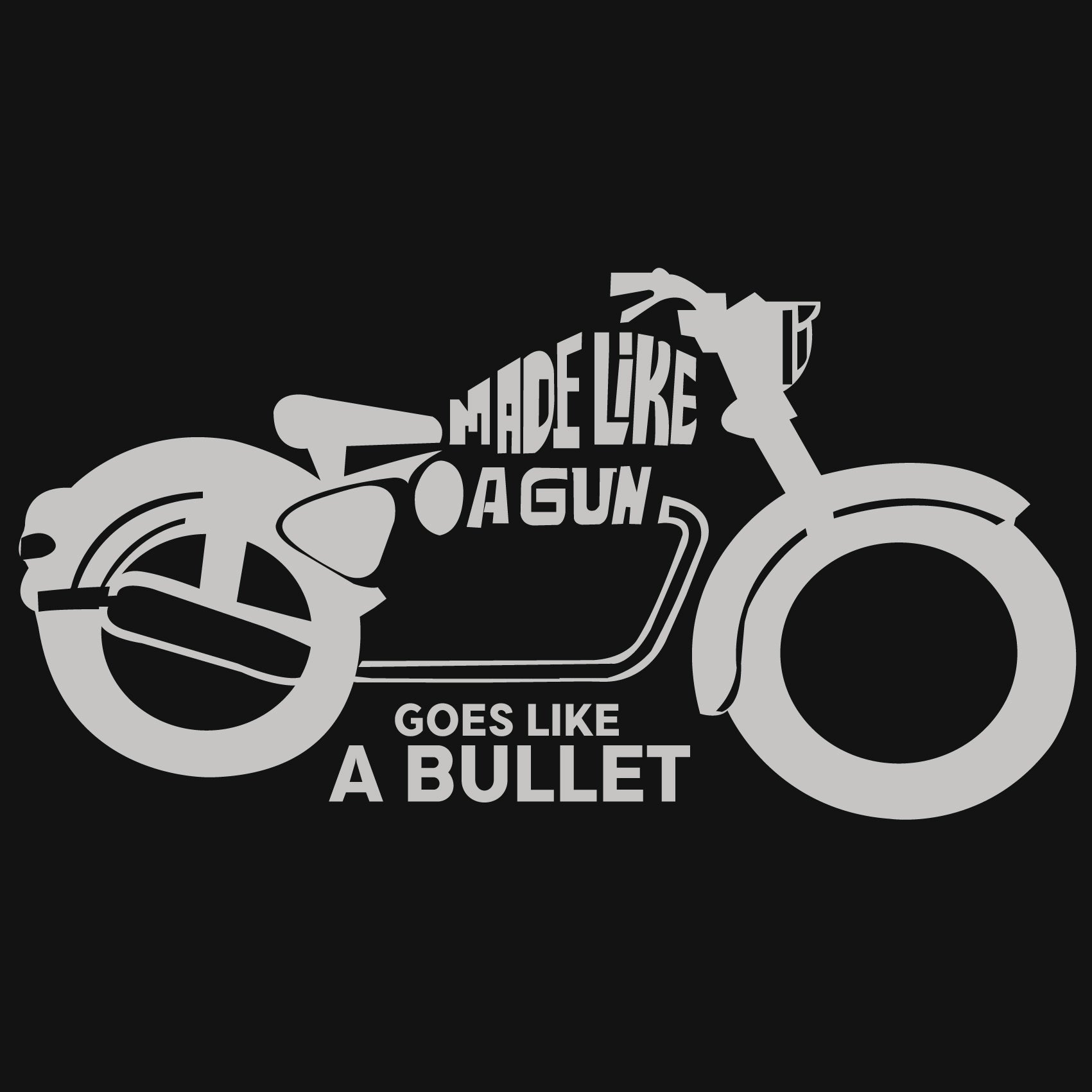 Goes Like A Bullet Reactr Tshirts For Men - Eyewearlabs