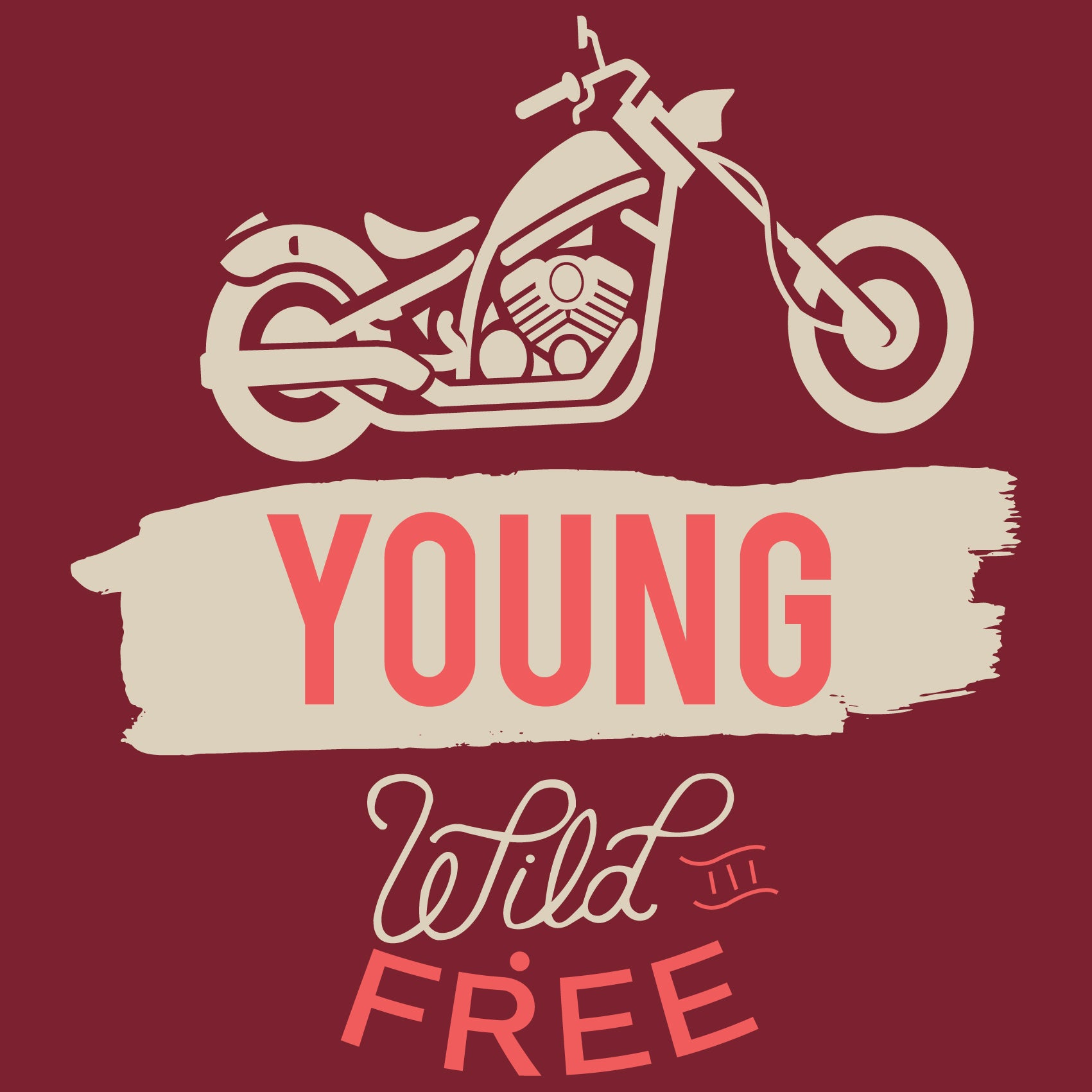 Young Wild and Free Reactr Tshirts For Men - Eyewearlabs